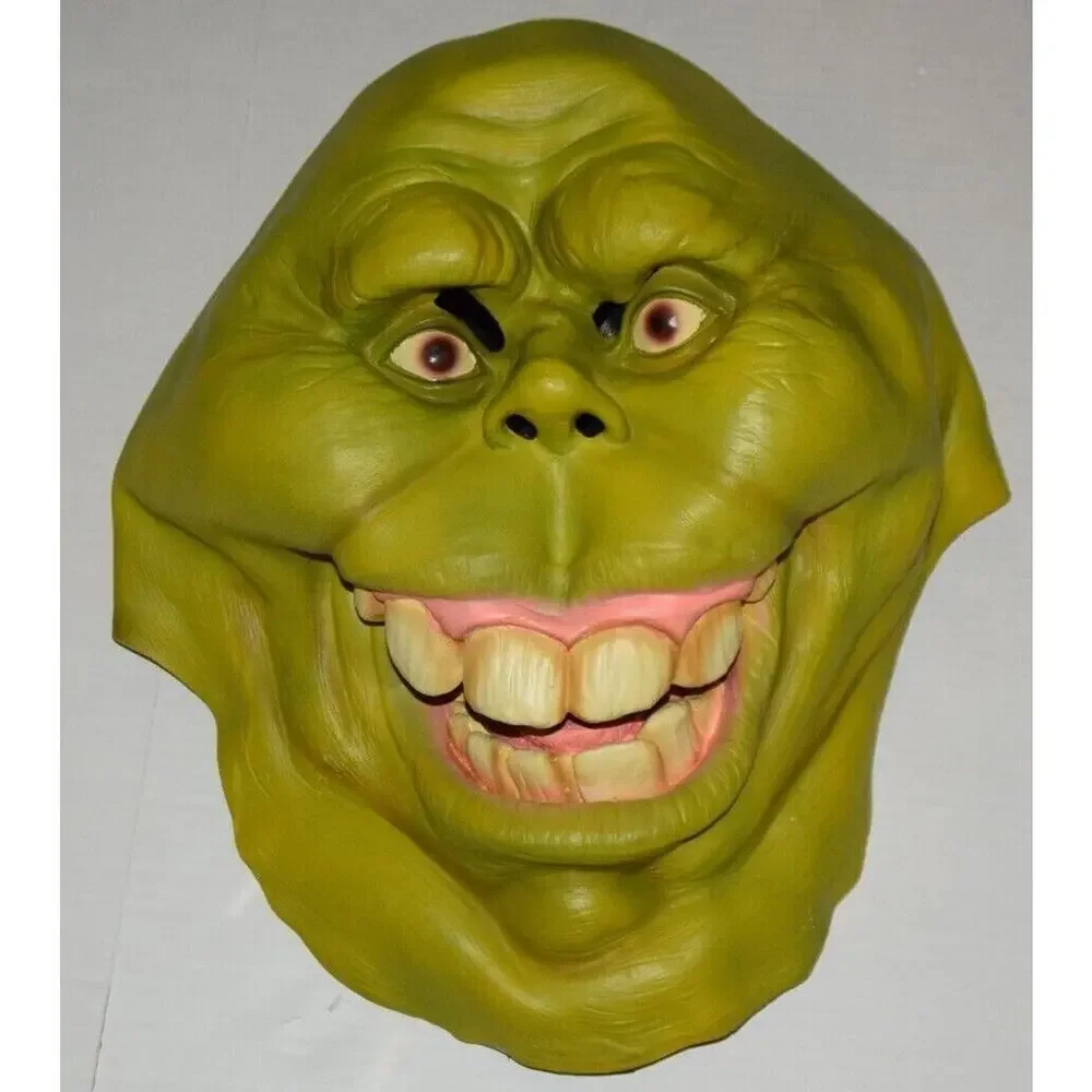Officially Licensed Realistic Ghostbusters Slimer Latex Full Halloween Mask 2018